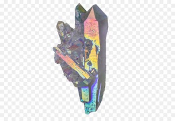 alt attribute Metal-coated crystal Purple Mineral - others 