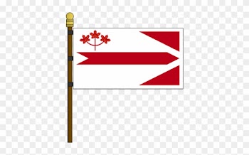 Alternate Naval Ensign By Kristberinn - Canada Red Ensign Gold Maple Leaf