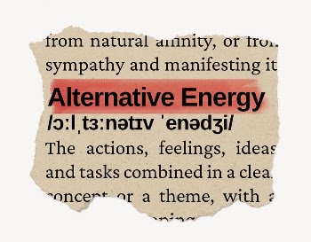 Alternative energy ripped dictionary, editable | Free PSD - rawpixel