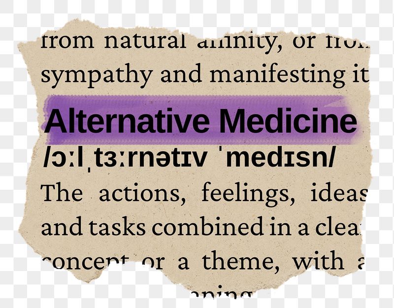 Alternative medicine png word sticker, | Free PNG - rawpixel