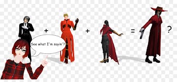 Alucard Vash the Stampede Vincent Valentine Hellsing Trigun - others 