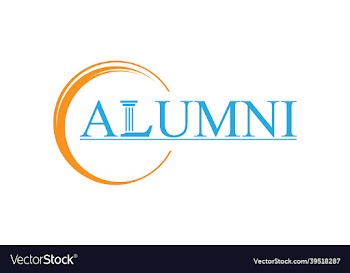 alumni law logo design with words