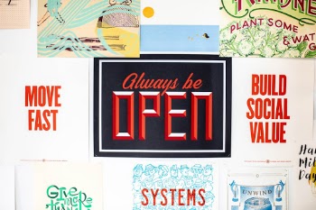 Always be open 