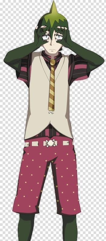 Amaimon, male anime character transparent background PNG clipart