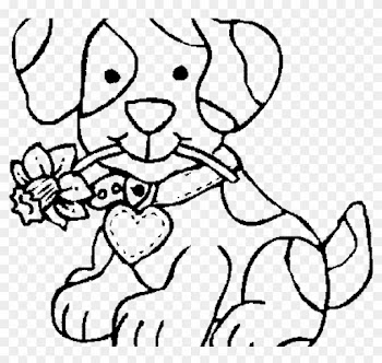 Amazing Dog Colouring Pages Free Printable Coloringages - Coloring Pages For Girls