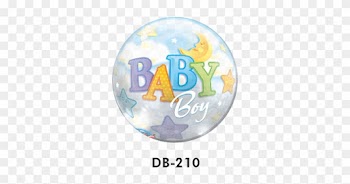 Amazing Gefunden In Geburttaufe With Taufe - Baby Boy Bubble Balloon
