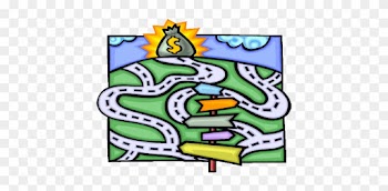 Amazing Roadmap Clipart Road Map Clip Art Clipart Best - Road Map To Money