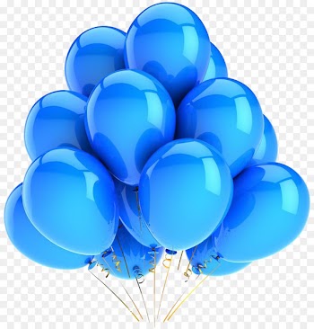 Amazon.com Balloon Blue Party Birthday - balloon 