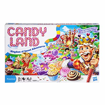 Amazon.com: Hasbro Gaming Candy Land Kingdom Of Sweet Adventures ...