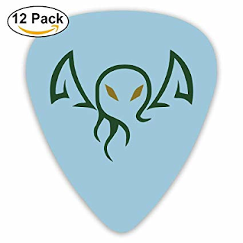 Amazon.com: jsh2546eggh Guitarist Acoustic Guitar Plectrums,Print ...