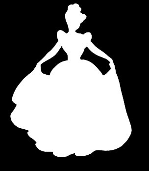 Amazon.com: LLI Cinderella Silhouette | Decal Vinyl Sticker | Cars ...