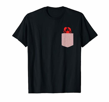 Amazon.com: Lobster T Shirt - Cute Pocket Animal Lobster: Clothing