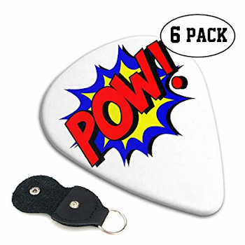 Amazon.com: LzVong POW Guitar Picks Plectrums 6-Pack 351 Shape ...