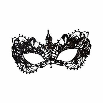 Amazon.com: Party Mask - Halloween Semi-transparent Cosume Eye ...