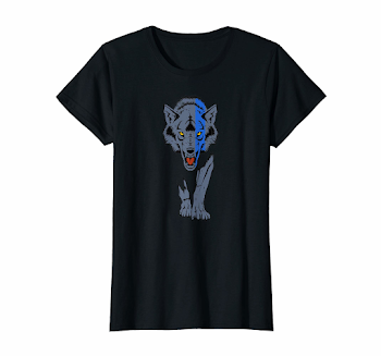 Amazon.com: Sheepdog Police Thin Blue Line Wolf Law Enforcement ...