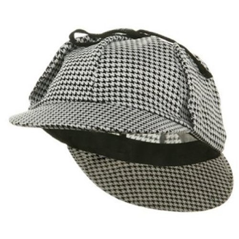 Amazon.com: Sherlock Holmes Hat(color black/white): Clothing