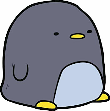Amazon.com: Simple Cute Kawaii Nursery Animal Cartoon - Penguin ...