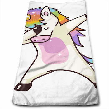 Amazon.com: Unicorn Cute Dabbing Funny Dab Dance.png 100% Cotton ...