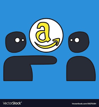 Amazon online shop smile store icon concept vector image