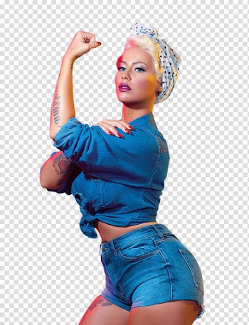AMBER ROSE transparent background PNG clipart