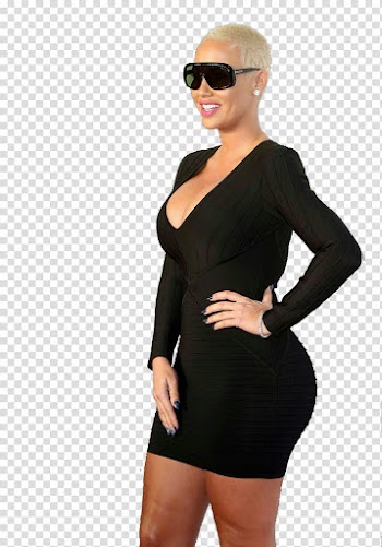 Amber Rose transparent background PNG clipart