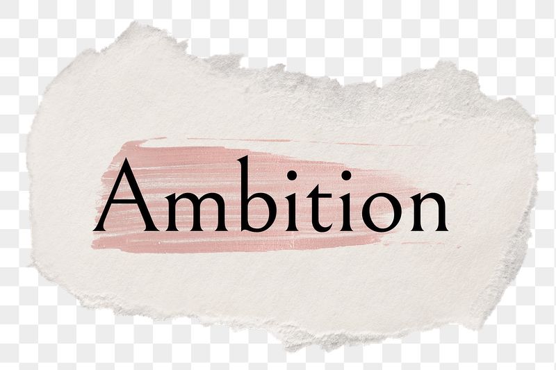 Ambition png ripped paper word | Free PNG - rawpixel