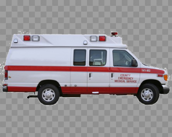 Ambulance Van PNG Image Background