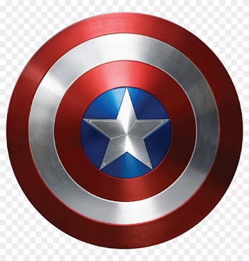 America Logo - Captain America Shield 3d Model