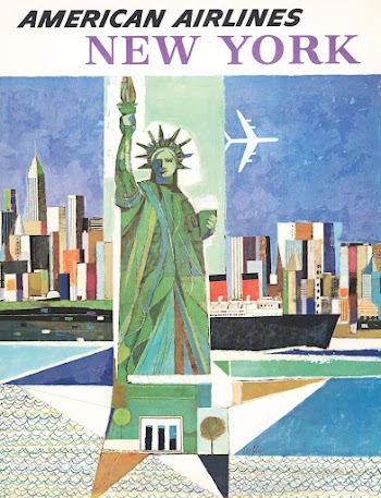American Airlines - New York | Free Photo Illustration - rawpixel