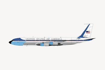 American airplane collage element illustration | Free Vector - rawpixel