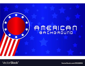 American background abstract vector image