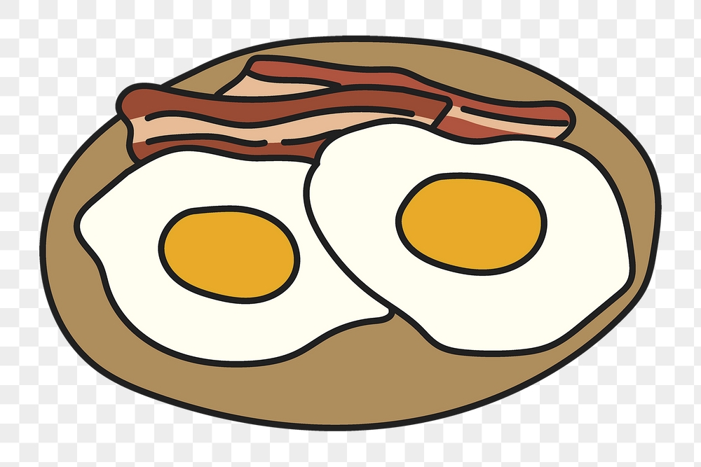 American breakfast png sticker, food | Free PNG Illustration - rawpixel