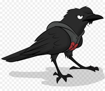 American crow Common raven Beak - aviary filigree 