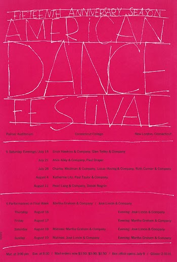 American Dance Festival (1960) vintage | Free Photo Illustration - rawpixel