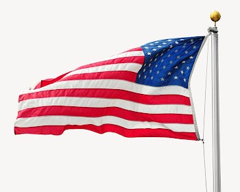 American flag isolated design | Free Photo - rawpixel