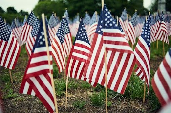 American flag lot