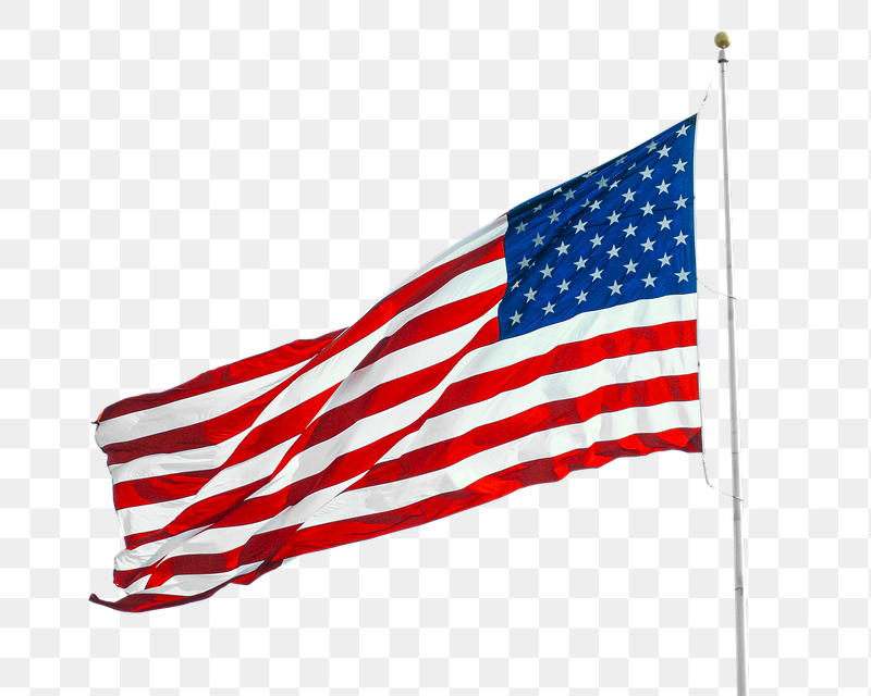American flag png sticker, transparent | Free PNG - rawpixel