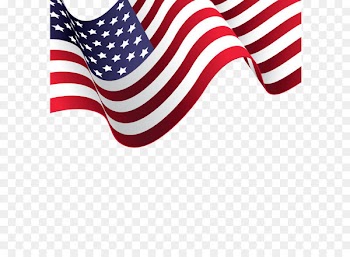 American flag vector material 