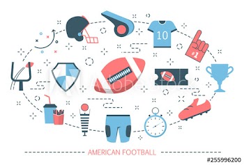 American football concept