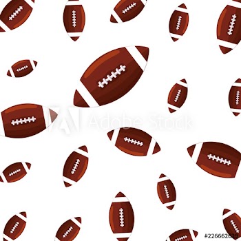 american football sport ball pattern