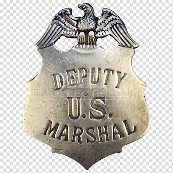 American frontier Badge United States Marshals Service Tombstone Sheriff, Sheriff transparent background PNG clipart
