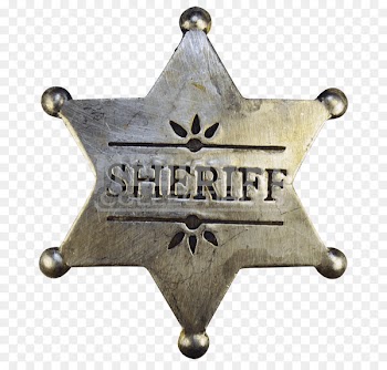 American frontier Sheriff Badge Police Stock photography - Sheriff 