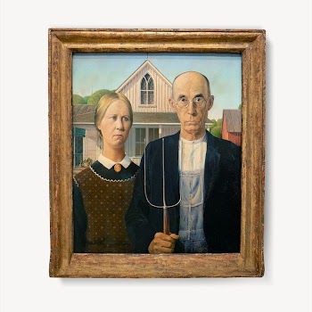 American Gothic by Grant Wood | Free Photo - rawpixel