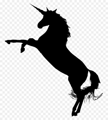 American Paint Horse Arabian horse Silhouette Clip art - unicorn 