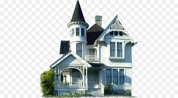 American Queen Anne style Victorian house Victorian architecture - White house 