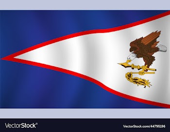 american samoa flag background