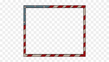 Americana - Clipart - Powerpoint American Flag Border Background