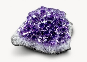 Amethyst crystal, isolated on white | Free Photo - rawpixel