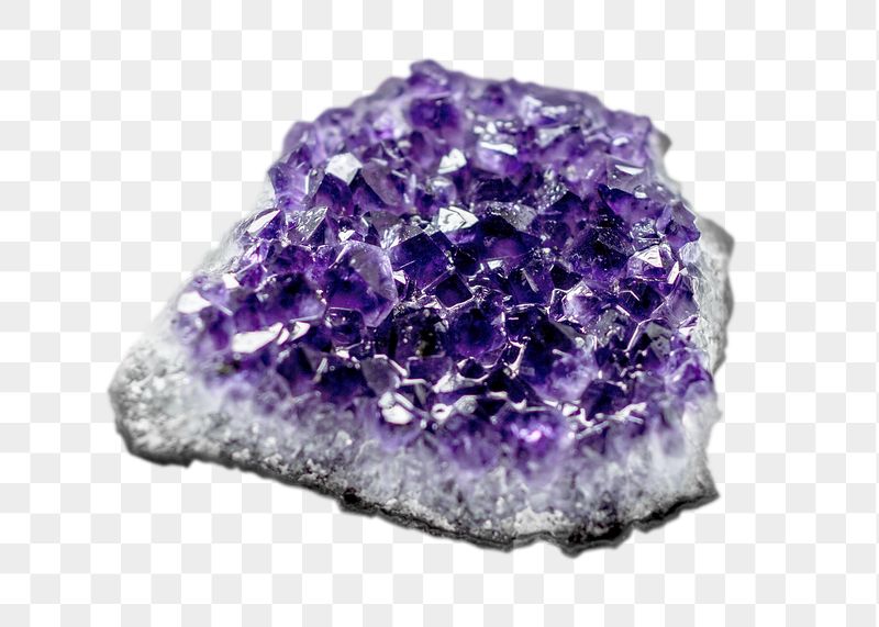 Amethyst crystal png sticker, transparent | Free PNG - rawpixel