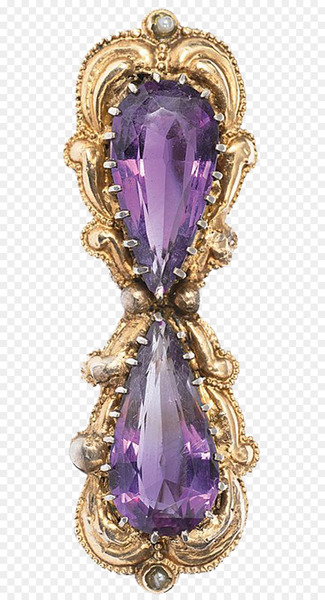 Amethyst Gemstone Jewellery Purple Diamond - Gemstone Bow 